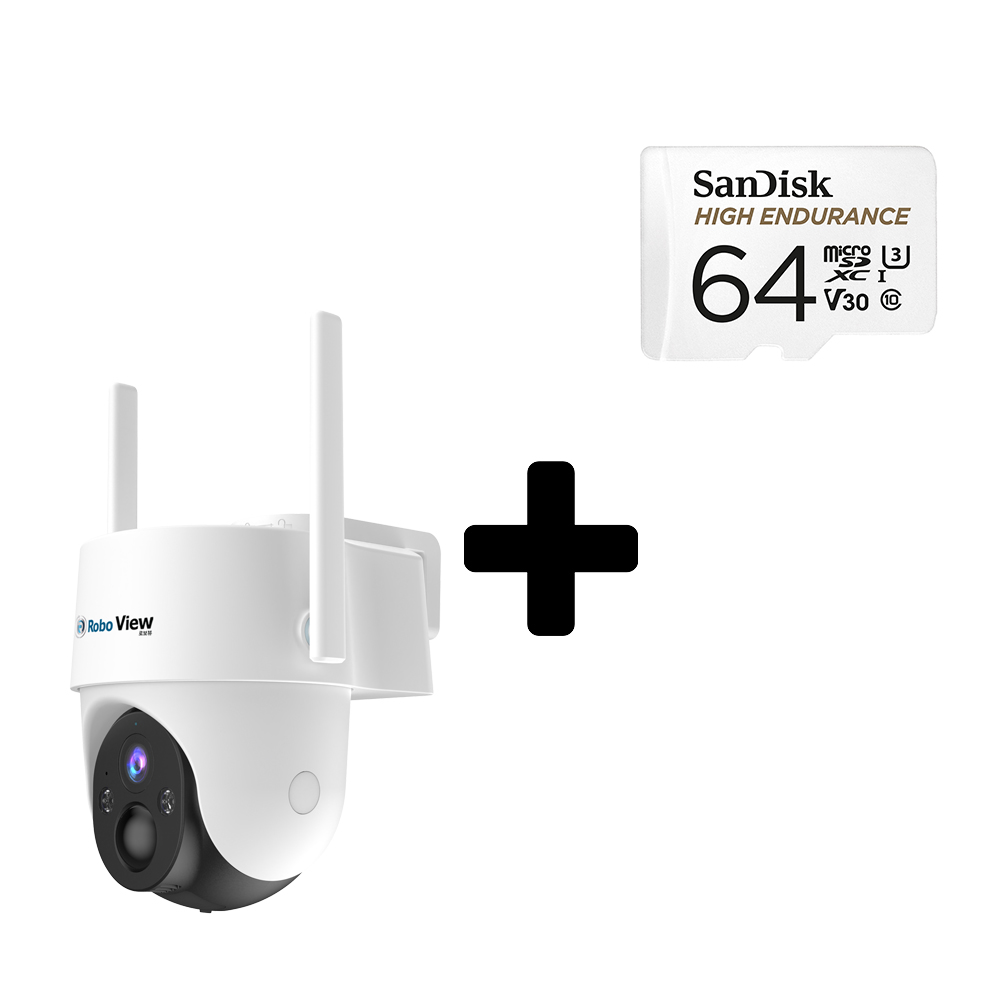글로벌아이넷 로보뷰 S11+64GB 4G LTE 상시녹화 CCTV 무선 배터리 이동식 - 상세 이미지 2