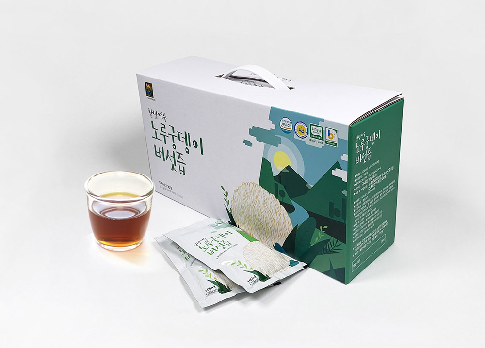 여수 돌산 노루궁뎅이버섯 즙 액기스 100ml, 68개 - 상세 이미지 2