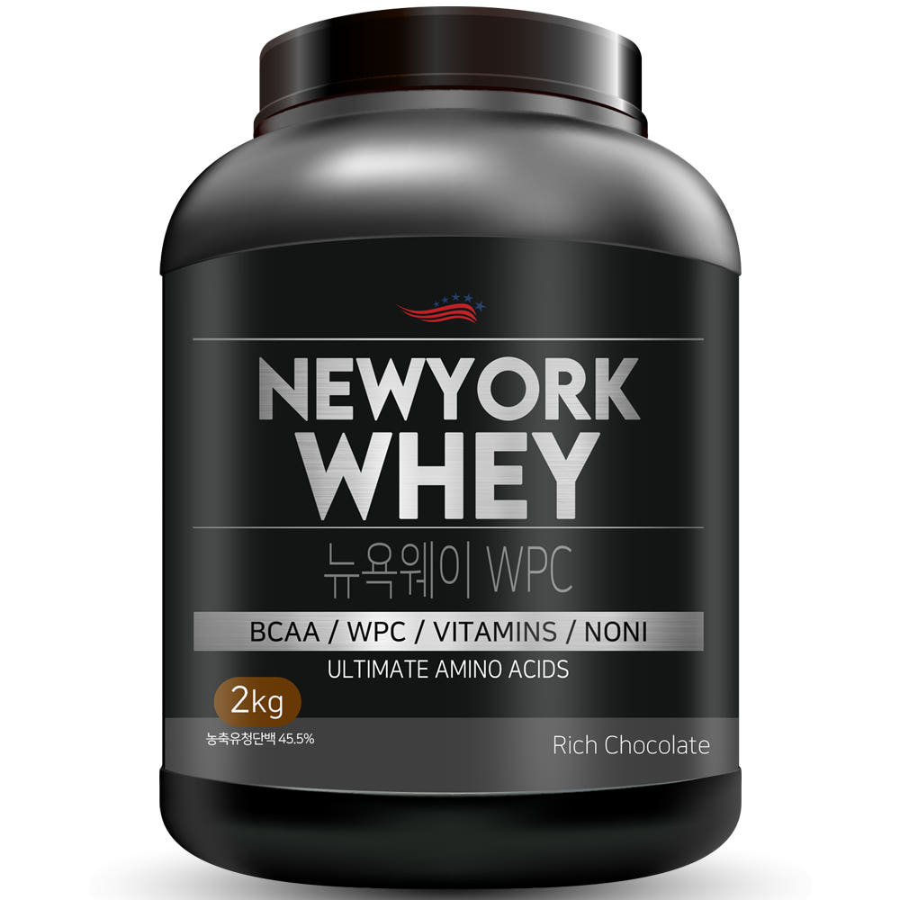 뉴욕웨이 WPC 초코맛 2kg 단백질보충제 가격 비교 뉴트리션팩토리 뉴욕웨이 WPC 초코맛 2kg 단백질보충제
