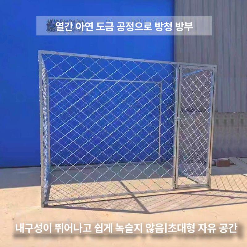 대형 울타리 철제 마당 정원 덩굴 강아지 넝쿨지지대 길이 1.5m/너비 1m/높이 1m 녹 방지 방부 손상 보상 상단 없음 하단 없음 - 상세 이미지 3