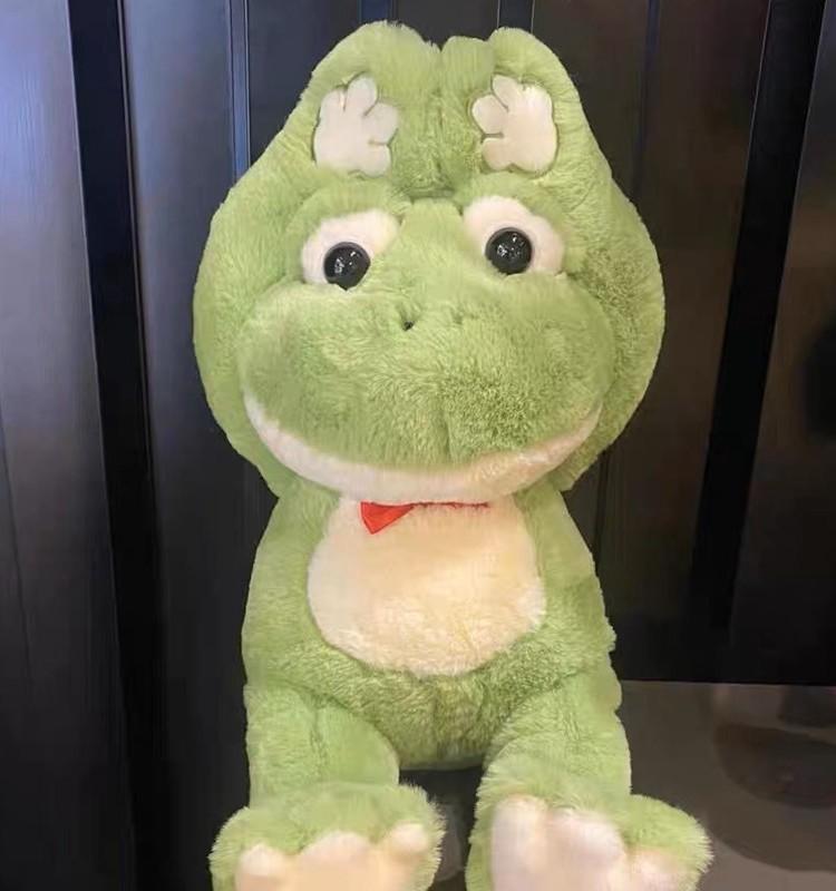 부끄러운 개구리 인형 애착 까꿍 선물용 40cm - 상품 이미지