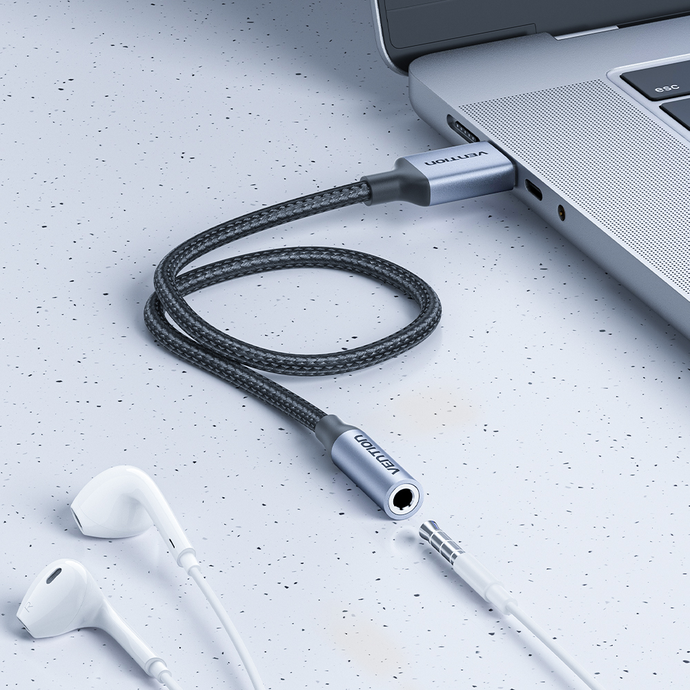 벤션 케이블타입 외장형 USB 사운드카드 어댑터 CTIA OMTP 호환 스테레오 CVF - 상세 이미지 2