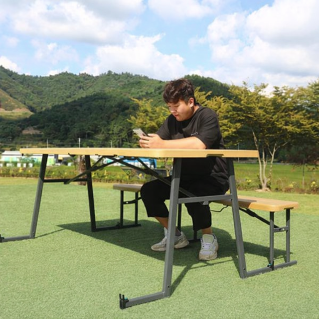 가든테이블 1830 피크닉 야외용 접이식 분리형 행사용테이블