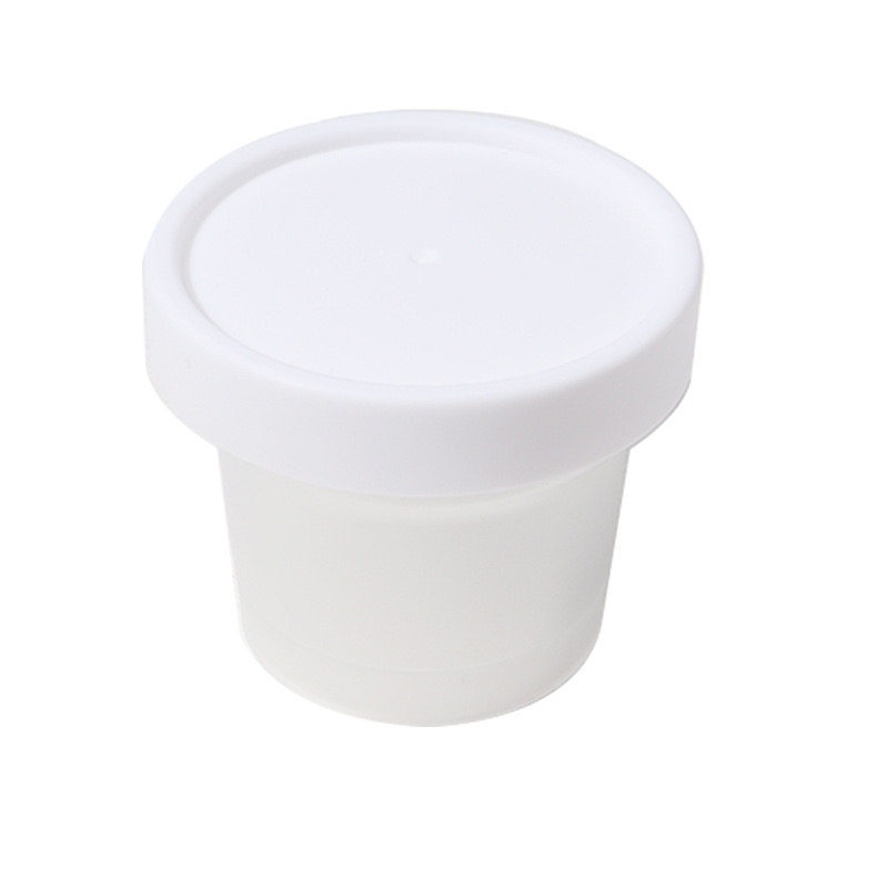 푸딩 용기 플라스틱 일회용 잼 공병 요거트 디저트 보관 투명 원형 소형 식품포장재 100ml 컵+뚜껑 100개입 - 상세 이미지 4