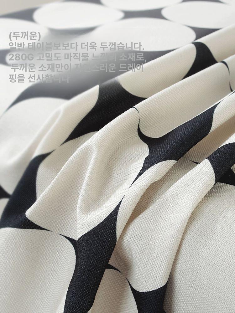 거실장 덮개 커버 로즈 가리개 나이트 로즈 35 x 180cm - 상세 이미지 5