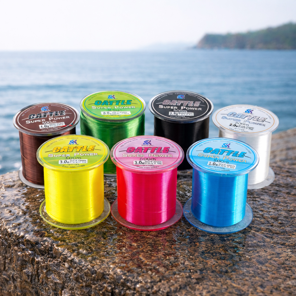 세미플로팅 원줄 모노라인 나일론 낚시줄 원투 바다 감성돔 낚싯줄 세미플로트 500M 제품 이미지