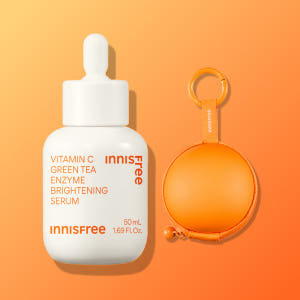 이니스프리 비타민C 캡슐 세럼 / 미백 잡티 톤업 광채 50ml, 1개 솔직 후기 | 피부 타입별 분석 - 상품 이미지 1