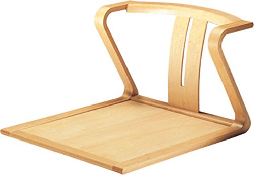 텐도목공 좌식 의자 T-5845WB-NT 화이트 비치재(내추럴 색상) 스태킹 사양 5845NT