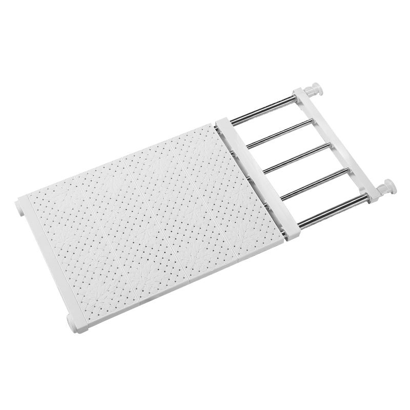 무타공 수납선반 옷장 정리 선반 수납 칸막이 길이조절 폭 10 x 길이 23-30cm - 상세 이미지 5