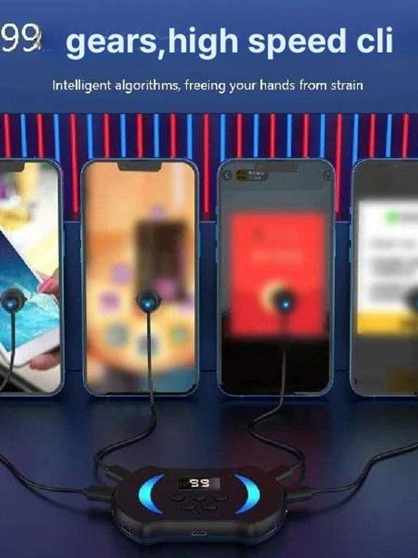 메크로 핸드폰 반복터치 헤드 자동터치 클릭기 오토클리커 6 head - 상세 이미지 2