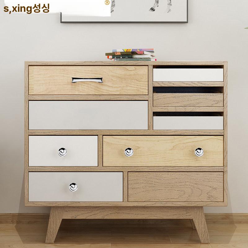 모던 은색 옷장 손잡이 미니멀리스트 캐비닛 손잡이 기본 배송 22mm 나사 - 상세 이미지 2