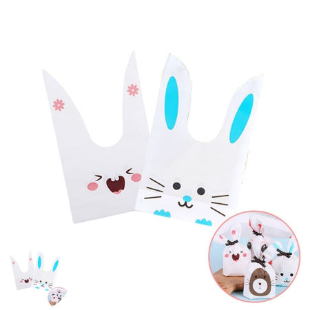 토끼 선물포장 보자기 포장지 9.5x18cm 50P DD-10721