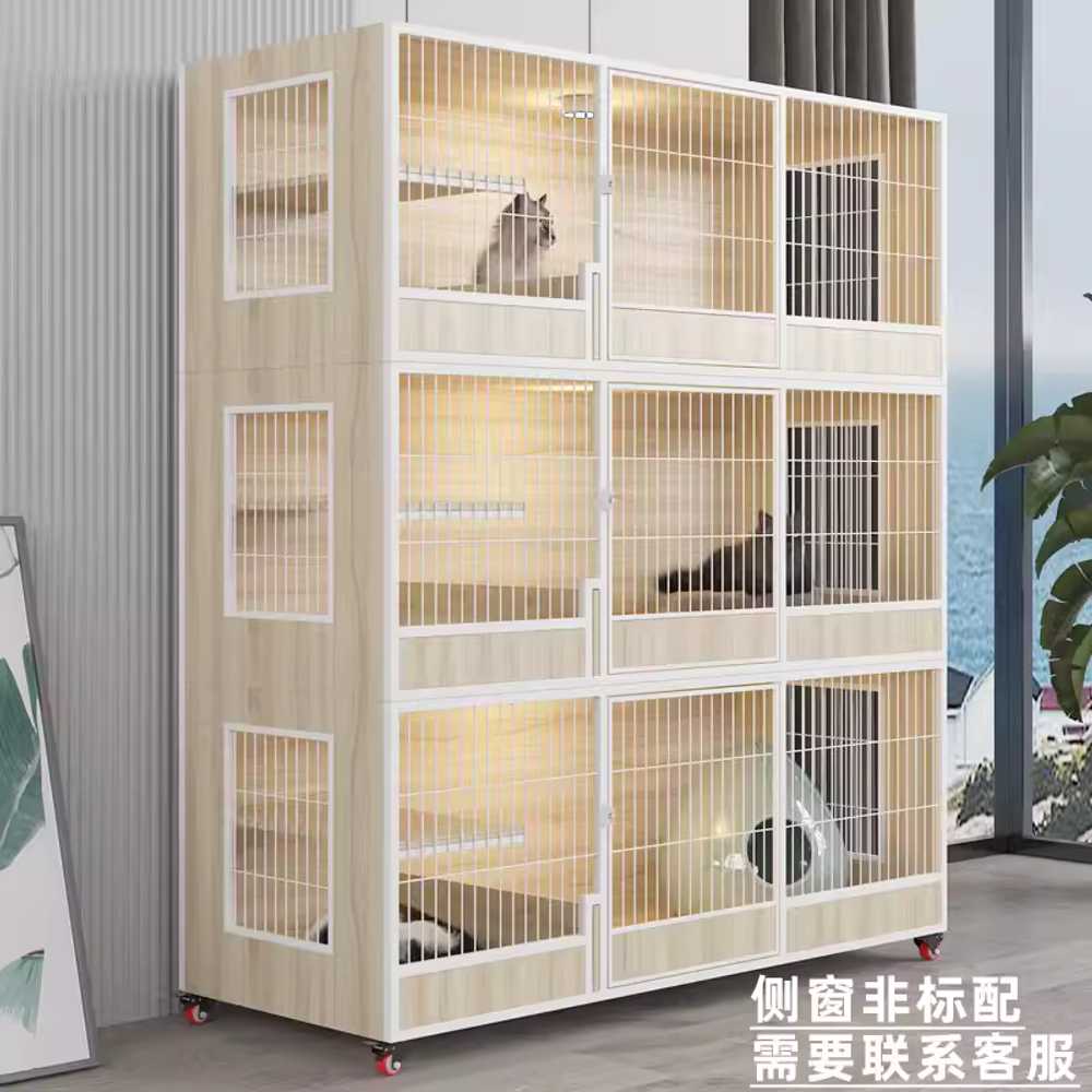 애견 호텔장 분양 원목 고양이 가정용 하우스 케이지 120 - 상세 이미지 5