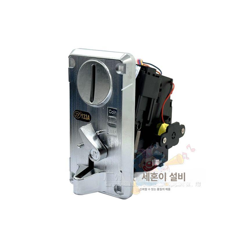통전투입기계수기 코인 자판기 투입구 세탁방 오락기 동전 JY100F 타원형 입구 동전 투입기 - 상세 이미지 5