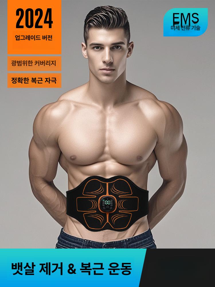 슬리밍 복근 허리띠 다이어트 운동기구 복부 6구역 벨트 - 상세 이미지 2