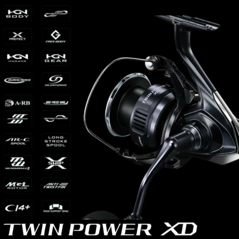 시마노 25 트윈 파워 XD 스피닝릴 2025년 C5000XG - 상세 이미지 2