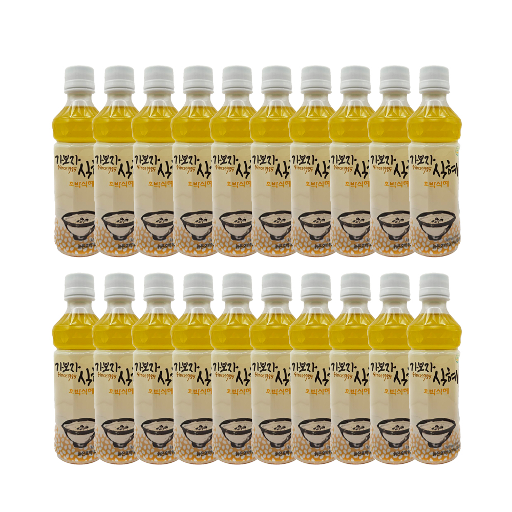 [가보자식혜] 호박식혜 1박스 340ml, 20개 - 상품 이미지