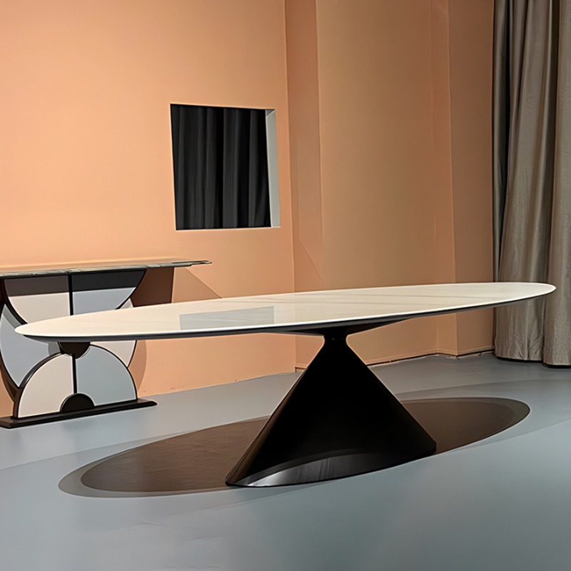 데살토 클레이 오벌 식탁 테이블 Cray Oval Dining Table - 상세 이미지 2