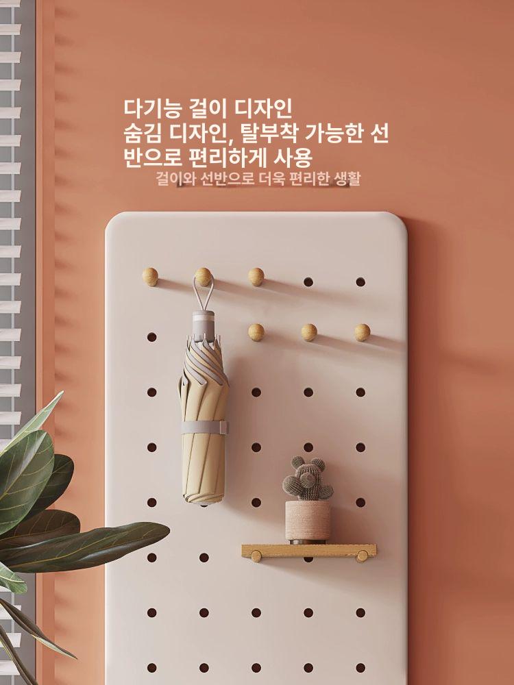 슬라이딩 타공 선반 전신거울 수납 원룸 미닫이 슬라이드 엘레강트화이트 50cmx120cm 아니요 - 상세 이미지 2