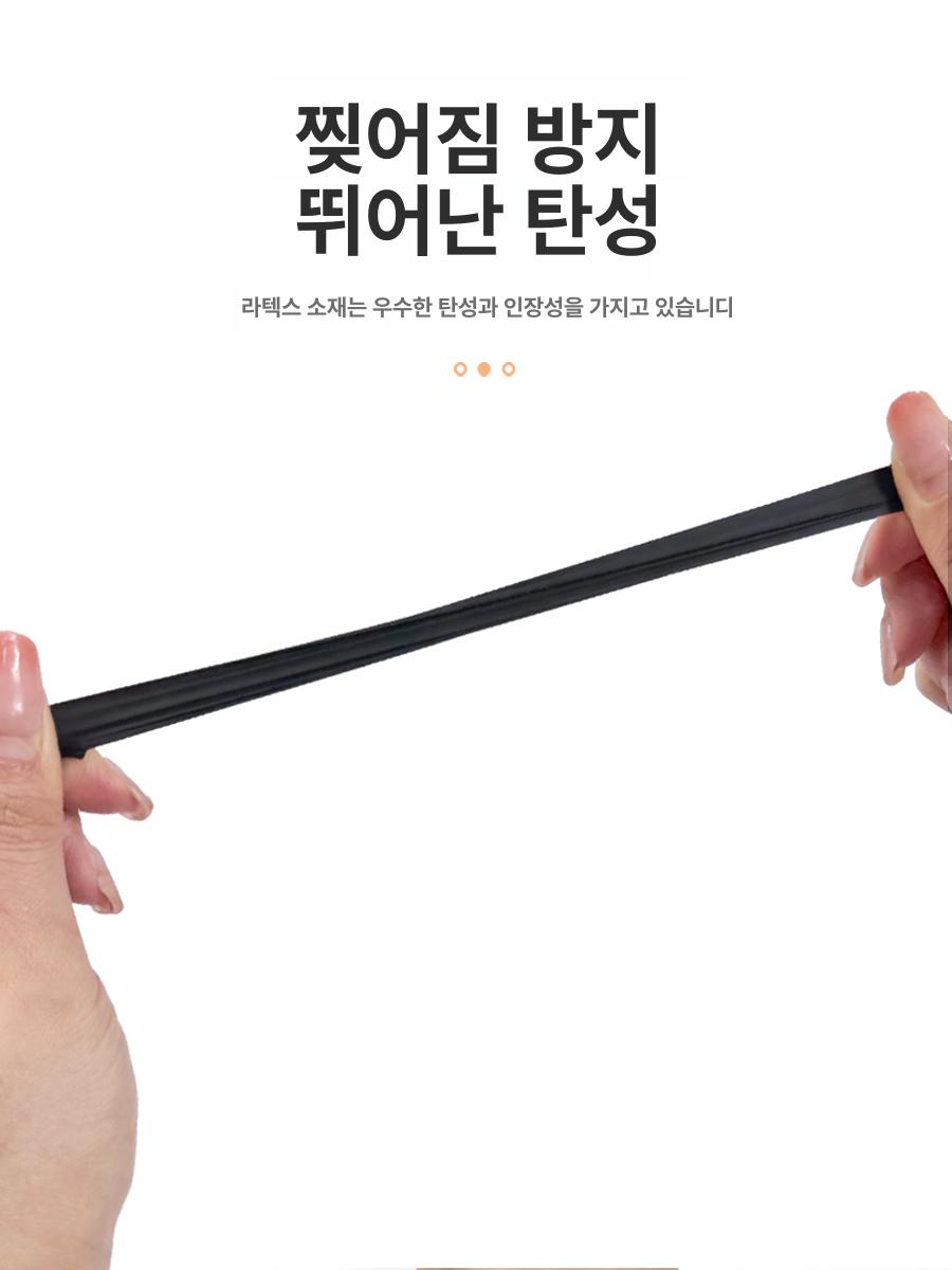 실리콘손가락골무 검은색 일회용 고무 액세서리 라텍스 블랙 프리사이즈 100g 약 200개입 - 상세 이미지 3