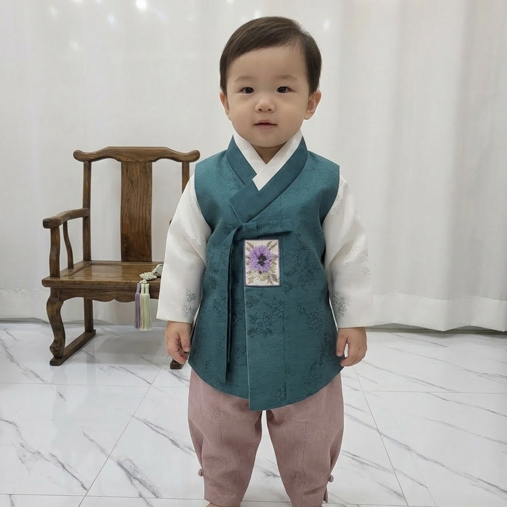 궁 한복 대여 돌 잔치 가족 추석 행사 유치원 남아 여아 아가 110번 - 상세 이미지 5