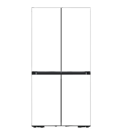 삼성전자 비스포크 AI 하이브리드 키친핏 Max (UV탈취) 4도어 637L 새틴 화이트(RM70F64R1X)