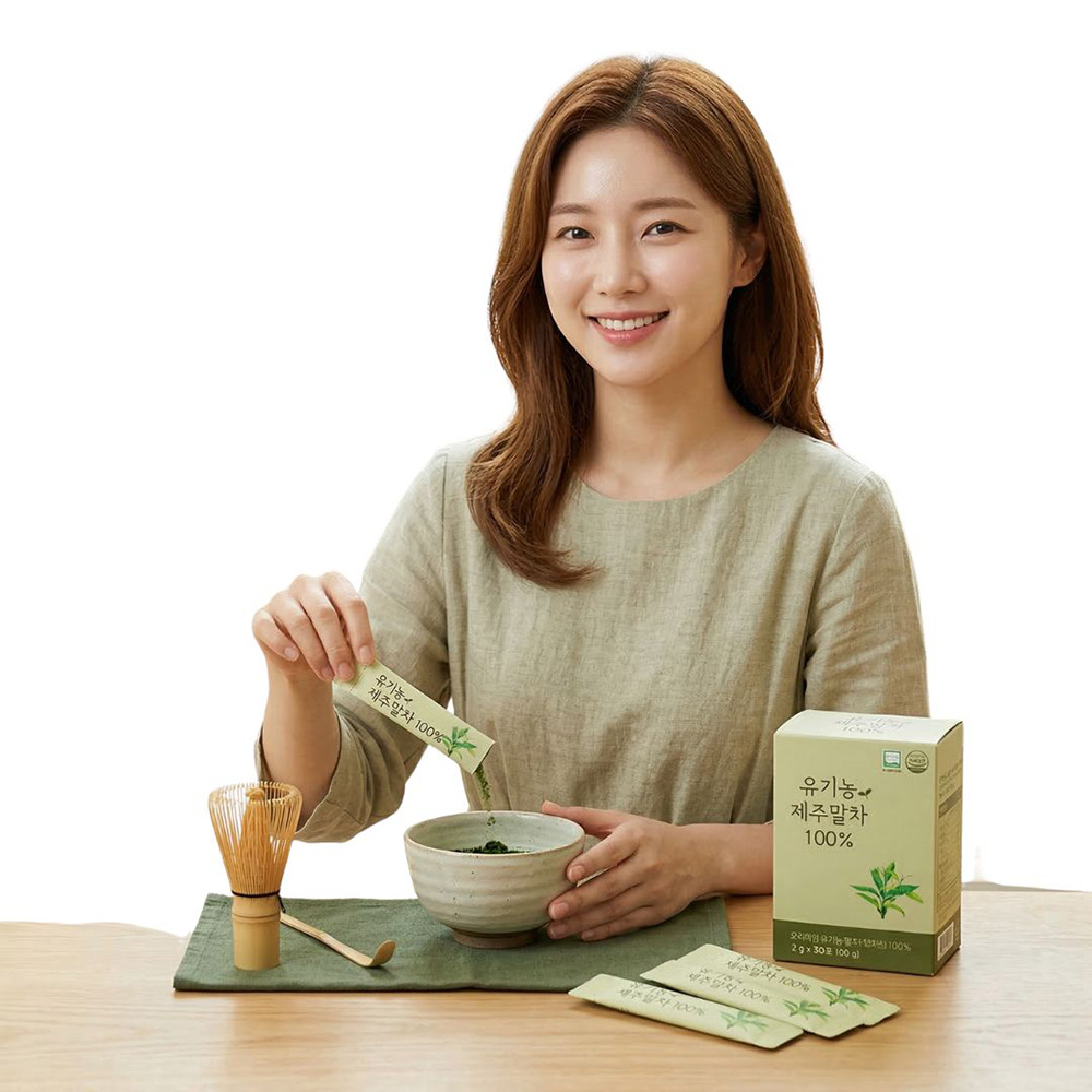 유기농 제주 말차 라떼 말차뜻 녹차 효능 차이 가루 30포 - 상품 이미지