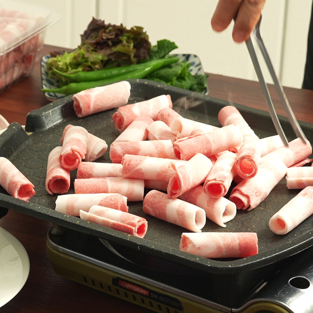 국내산 한돈 냉동 대패삼겹살 제주 삼겹살 냉삼 1kg, 1개 - 상세 이미지 4