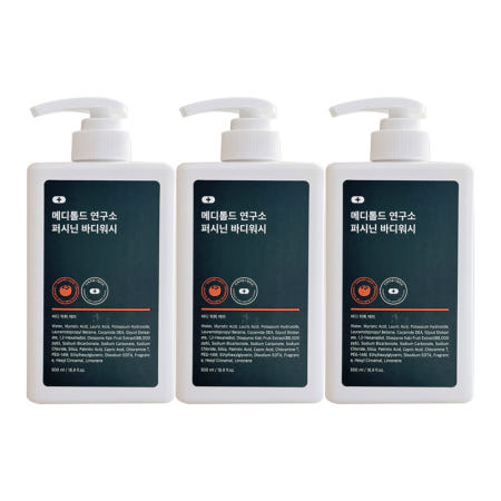 메디톨드 연구소 퍼시닌 바디워시 500ml 3개