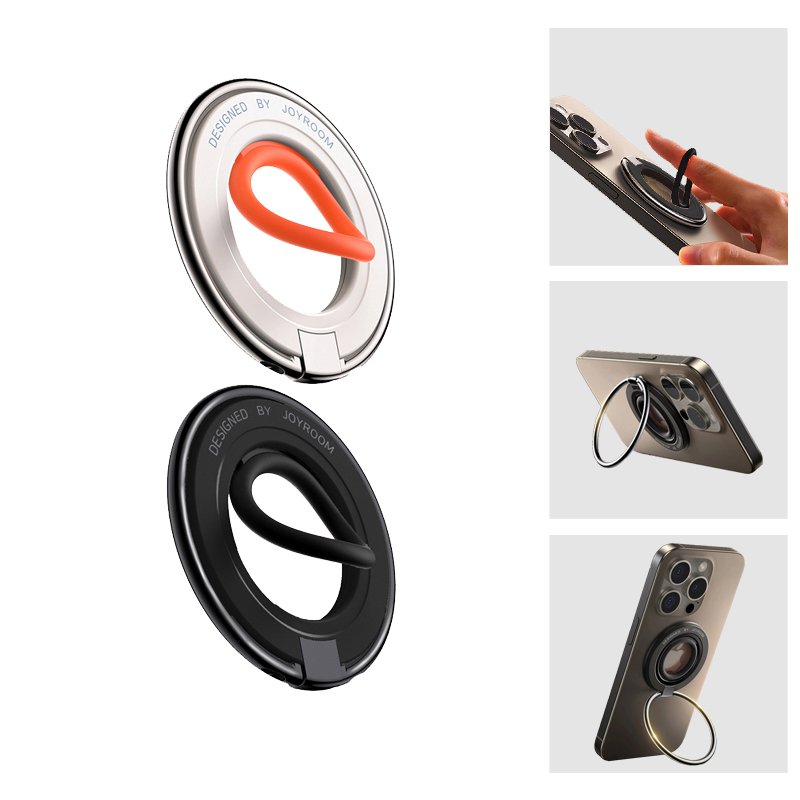 에어그립 조이룸 양면 자석 맥세이프 실리콘 링 홀더 스마트폰 거치대 세로 스탠드 벽 걸이 제품 이미지