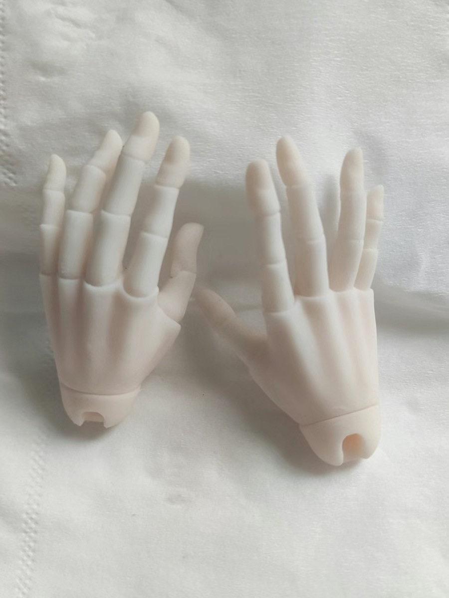 BJD 인형 손 가능 관절 세트 핸드메이드 움직임 부품 1 4 부품+바늘+실+사포+S 후크 포함 핑크 마스터 - 상세 이미지 5