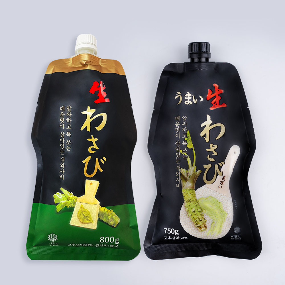 생와사비 750g 대용량 업소용 고추냉이 블랙 와사비 상품 이미지