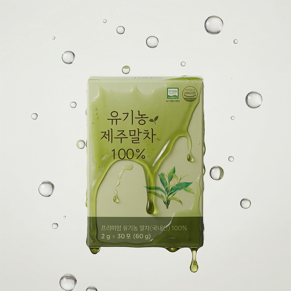 유기농 제주 말차 라떼 말차뜻 녹차 효능 차이 가루 30포 - 상세 이미지 3