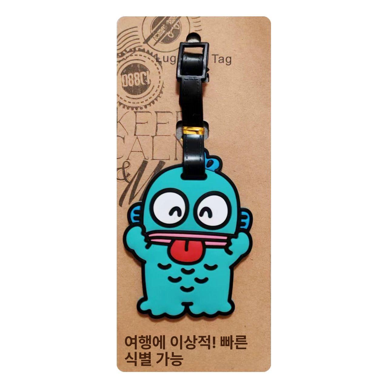 한교동 수하물 태그 네임택 블루 여행 공항 체크인 캐리어 펜던트 소품 B A 1 개 - 상세 이미지 3
