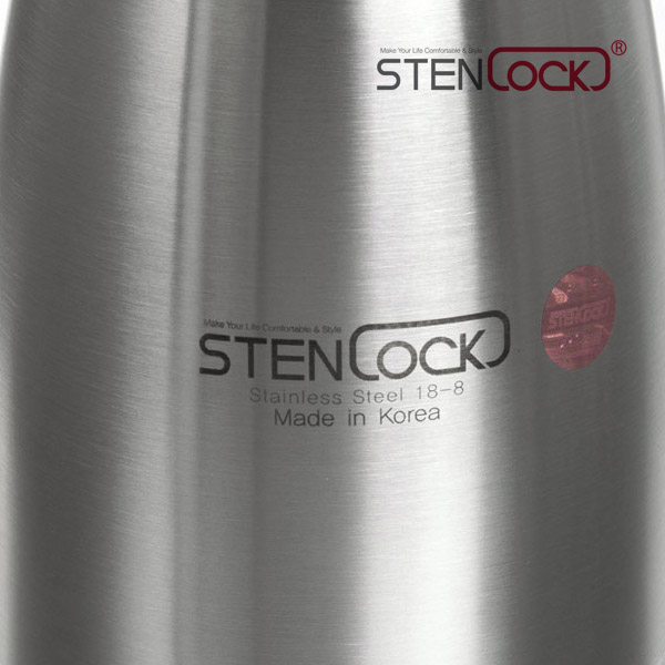 스텐락 스텐 물병 국산 스텐304 업소용 가정용 식당물통 1.2L, 1개 - 상세 이미지 5