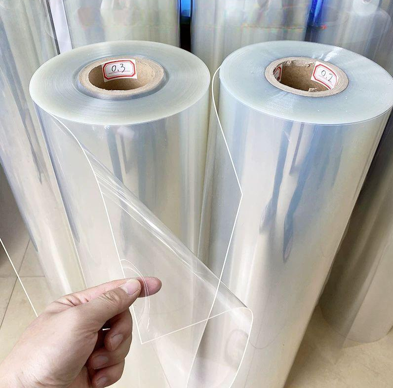아크릴판 투명 pvc 아크릴 시트 롤 제작 반푸명 대형 pvc판 플라스틱 - 상품 이미지