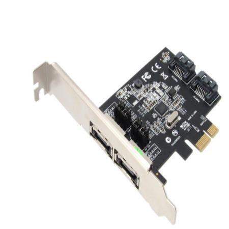 [팔라샨협력사]SATA3 2포트 PCI Express 카드 SATA컨트롤러 외장하드연결 SSD포트 하드디스크연결 PCIESATA