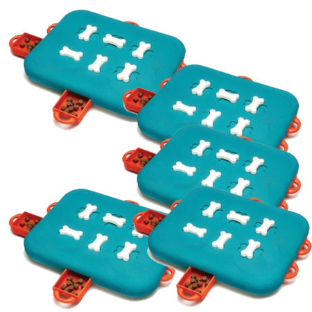 바라바니 강아지 먹이 퍼즐 카지노 레벨3 5P 후각장난감 두뇌 반려견먹이퍼즐