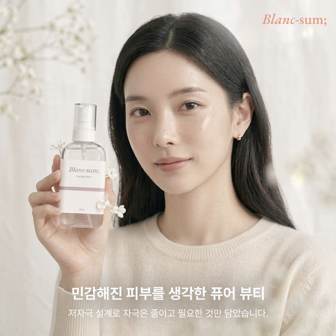 블랑숨 온천수미스트 휴대용 진정 보습 가려움 쿨링미스트 - 상세 이미지 2