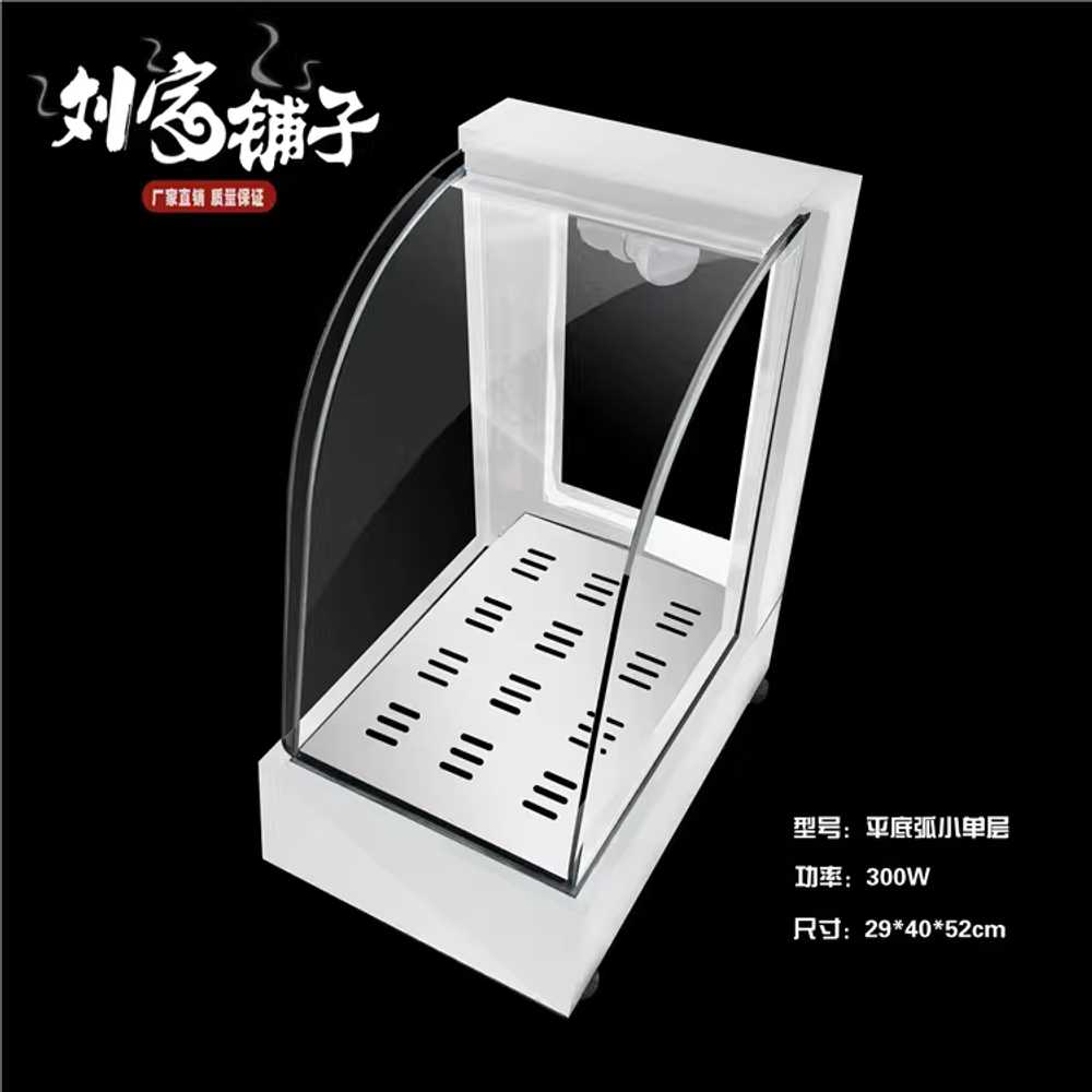 보온진열대 편의점 휴게소 온장고 튀김 쇼케이스 분식 평면형 미니 1단 - 상세 이미지 5