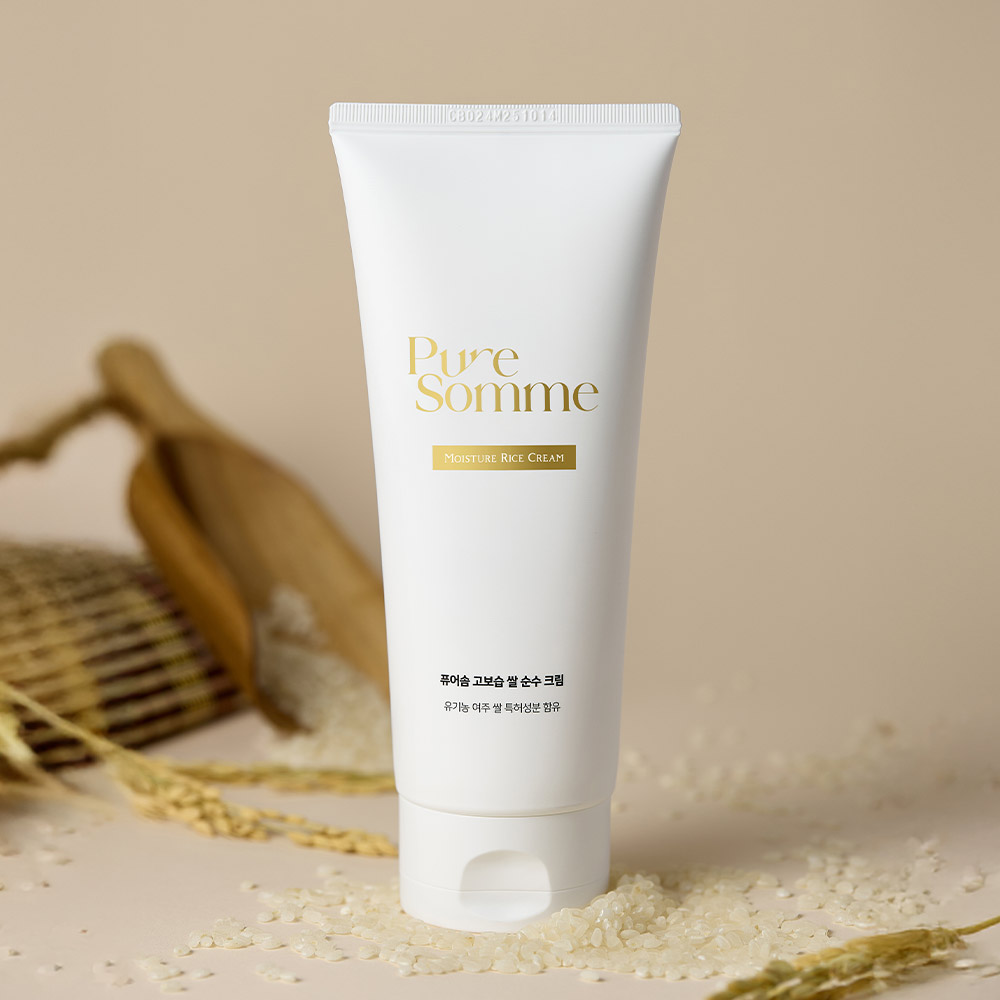 퓨어솜 신생아 베이비 키즈 고보습 유기농 여주쌀 특허 민감성 순수 크림 150ml, 1개 - 상품 이미지