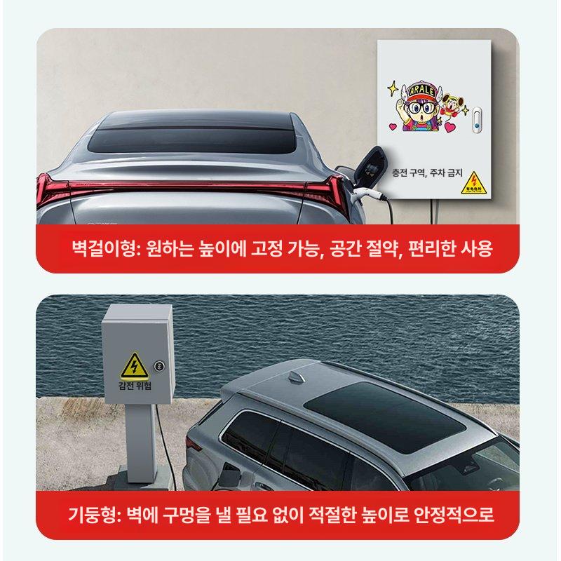 전기차 충전기 커버 충전소 방수 덮개 박스 기본 400X500X160mm - 상세 이미지 3