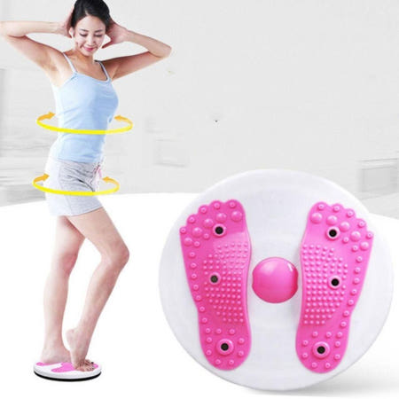 raondaon 회전판 360도 운동 홈트 트위스트 지압 스트레칭기