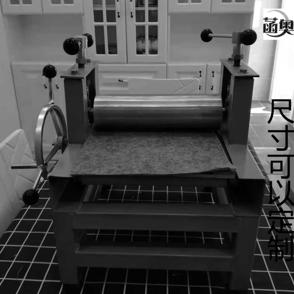 판화프레스기 프린팅 롤러 압착기 각인 인쇄기 스크린 블랙 / 8절 탁상형 목판기 - 상세 이미지 3