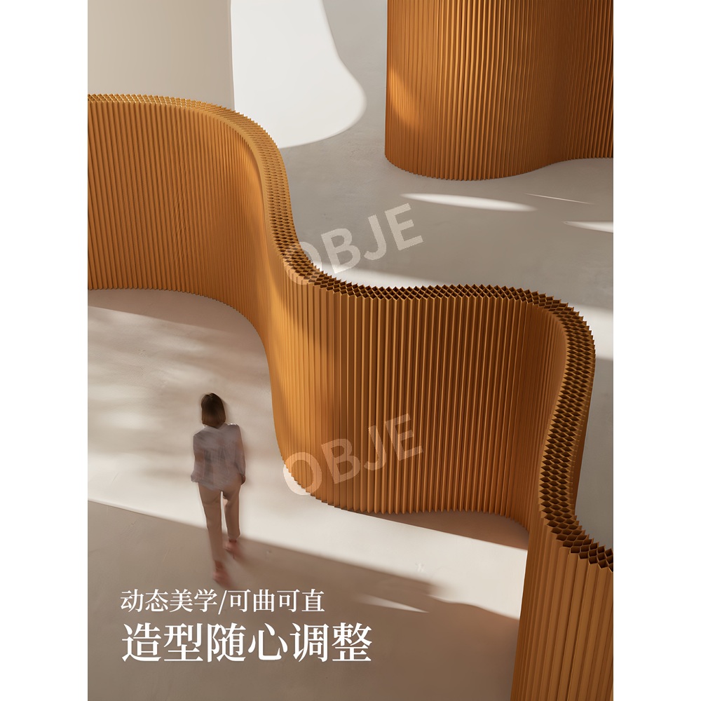 파티션 플렉시블 칸막이 가림막 공간분리 이동식 사무실 인테리어 가벽 - 상세 이미지 4