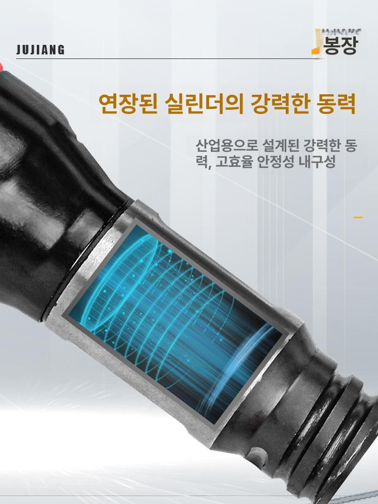 공압 치즐 산업용 삽 전문가용 시멘트 강력 콘크리트 C4 공압 피크 산업용 1단계 - 상세 이미지 4