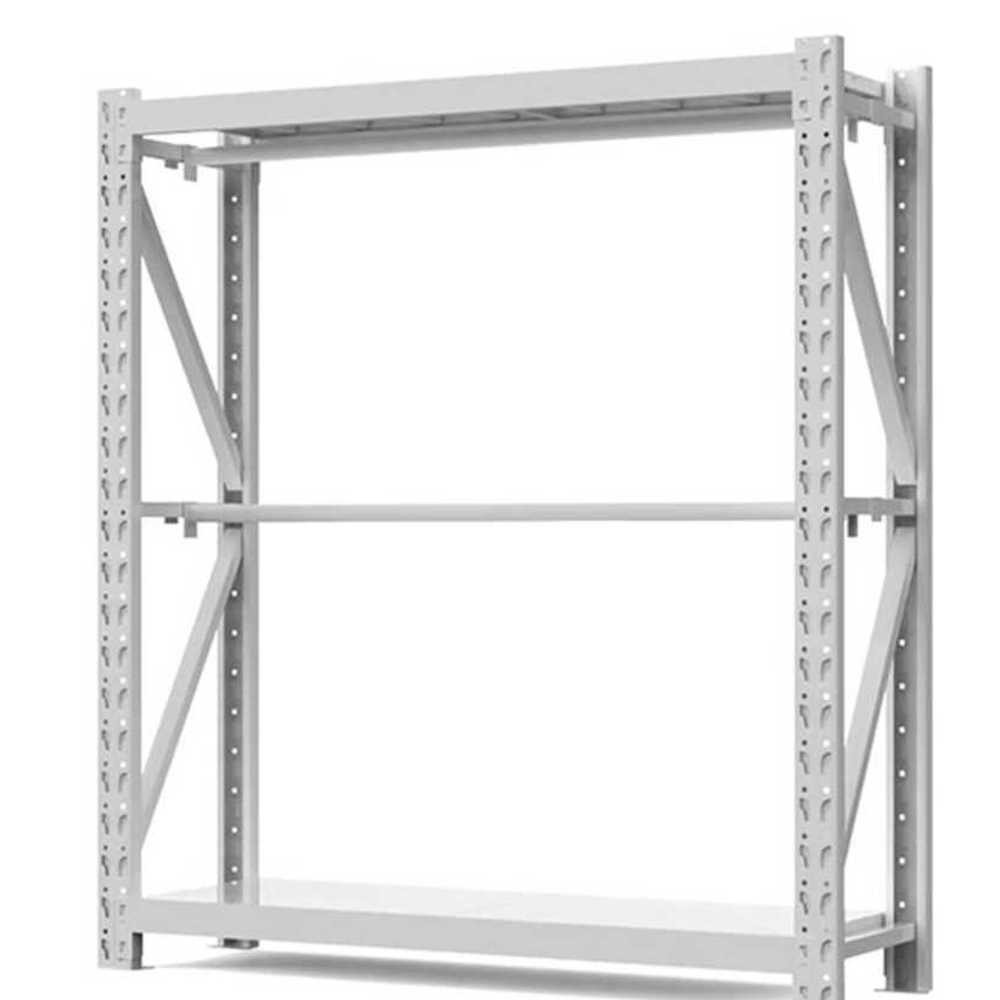 조립식 행거 보관대 창고 의류 용 옷걸이 세탁소 선반 120x50x200 - 상품 이미지