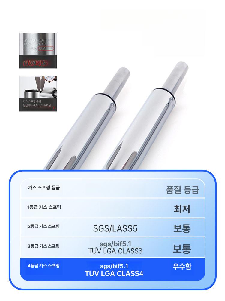 제전 의자 실험실 리프팅 먼지없는 등받이 블랙 H23B 표준 42-55cm - 상세 이미지 2