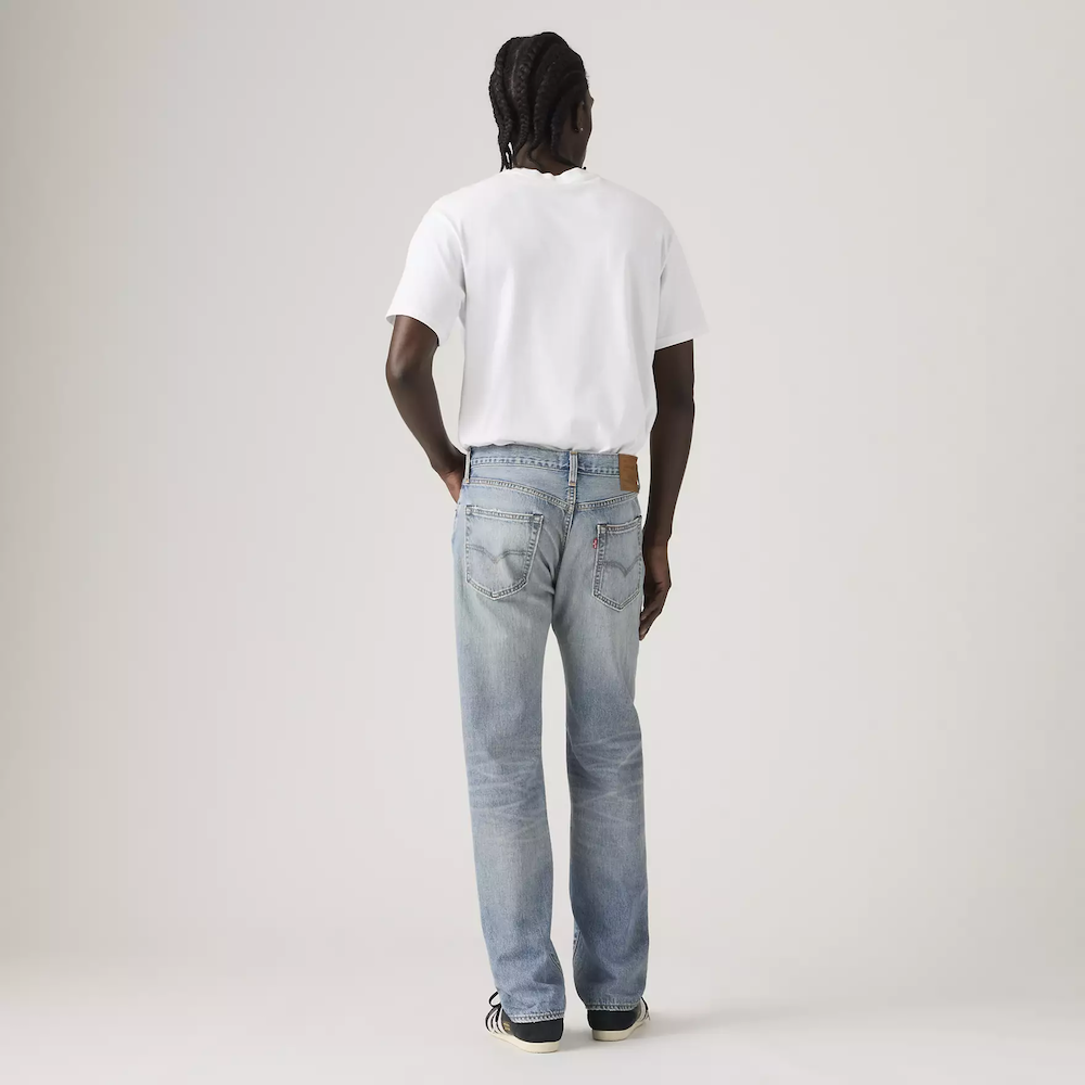 리바이스 프리미엄 505 레귤러 핏 셀비지 남성 청바지 Back At It Distressed Selvedge - 상세 이미지 4