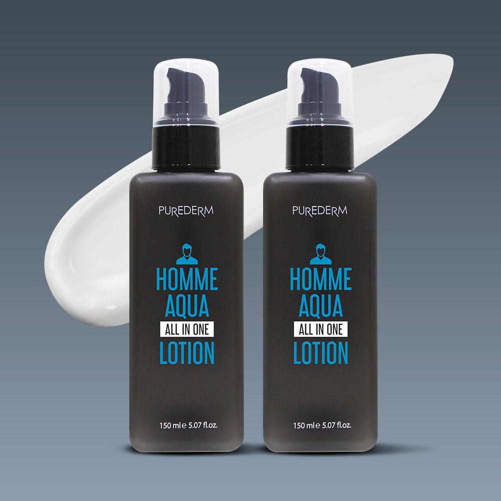 [1+1] 남자로션 대용량 올인원 로션 아쿠아 남자화장품 150ml 남성화장품 제품 이미지